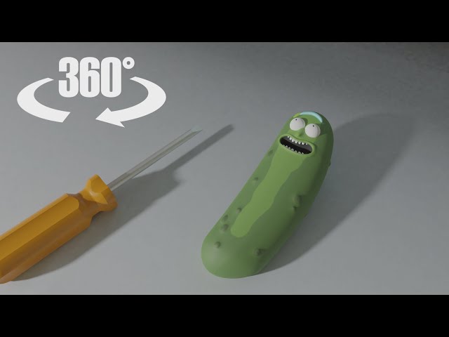 Pickle Rick In 360/VR