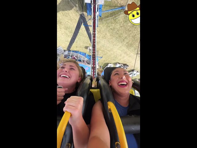 Fair Carnival Rides Opening Day with Smile-A-Mile Painting!