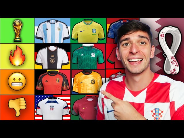 RANKING *EVERY* WORLD CUP HOME KIT