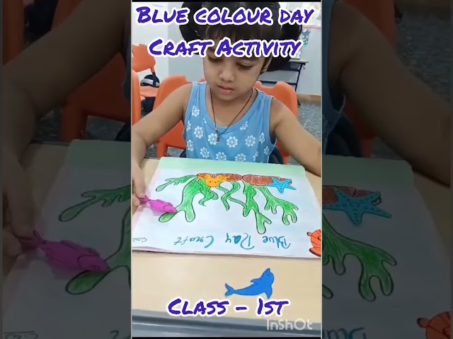 Blue day | Blue Colour Day celebration at KRISTON MONTESSORI SCHOOL