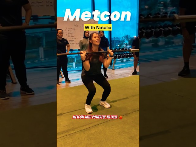 #metcon with Powerful Natalia 🔥#workout #friends #reels #tgif ❤️