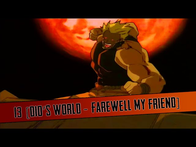 JoJo's Bizarre Adventure OAV HD - 13 [Dio's World - Farewell My Friend]