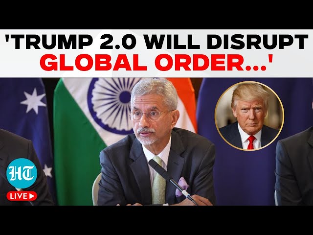 LIVE: EAM Jaishankar On What The Trump 2.0 Presidency Means For India | US Election Results 2024