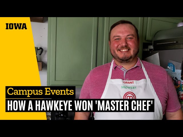 Master Chef Grant Gillon reflects on his time at Iowa and his incredible journey