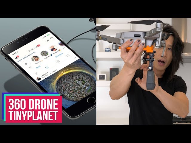 How to Flatten and create Tiny Planet 360 Aerial Drone Video for Instagram Story & Posts