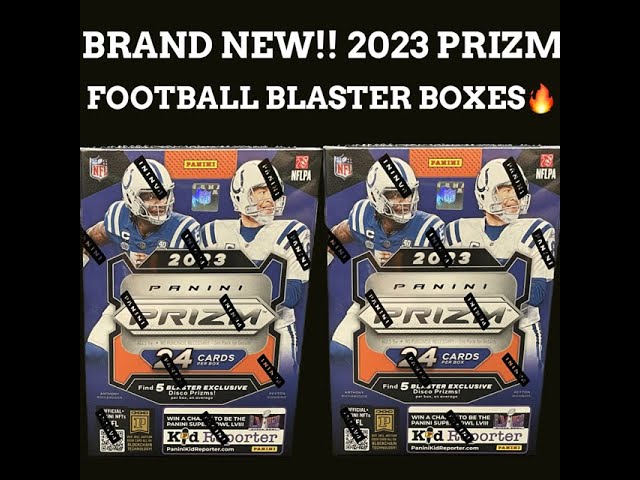 BRAND NEW!! 2023 PRIZM FOOTBALL BLASTER BOXES! NICE ROOKIE PULLS!