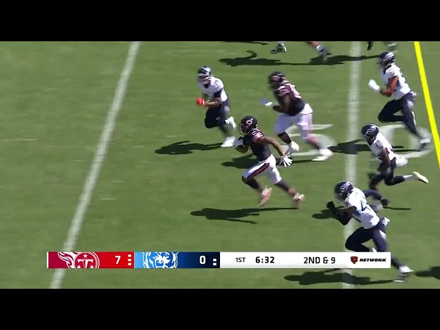 D.J. Moore’s first play as a Chicago Bear