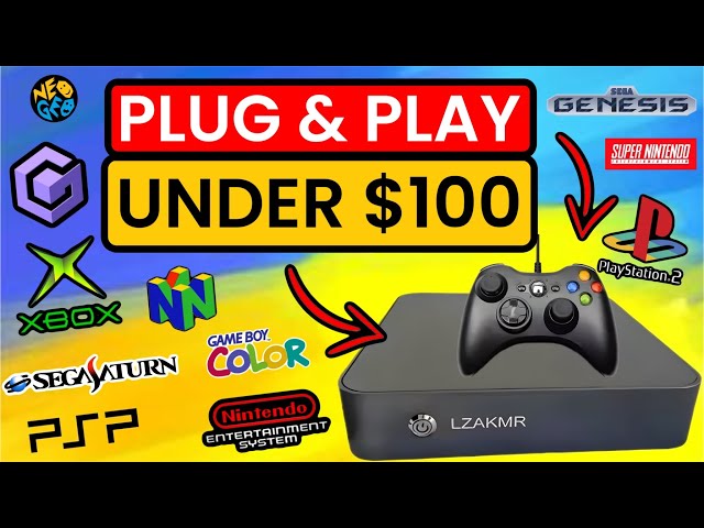 AliExpress Plug & Play Game Console Is Under $100 & Has Over 70,000 Games