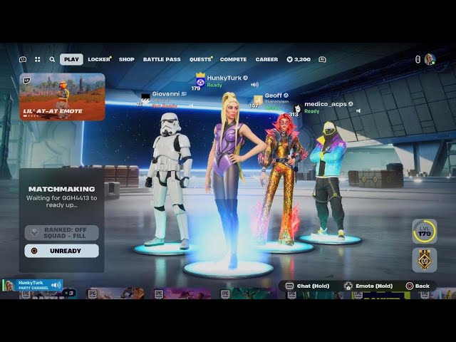 Fortnite Chapter 5 Season 2 Squads with Geoff, Giovanni, and Medico_acps (05/11/24)