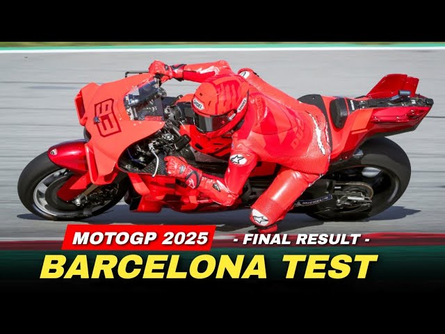 GREAT! Márquez Showed his Speed on The New Ducati Desmosedici at MotoGP Barcelona Test Catalunya #gp