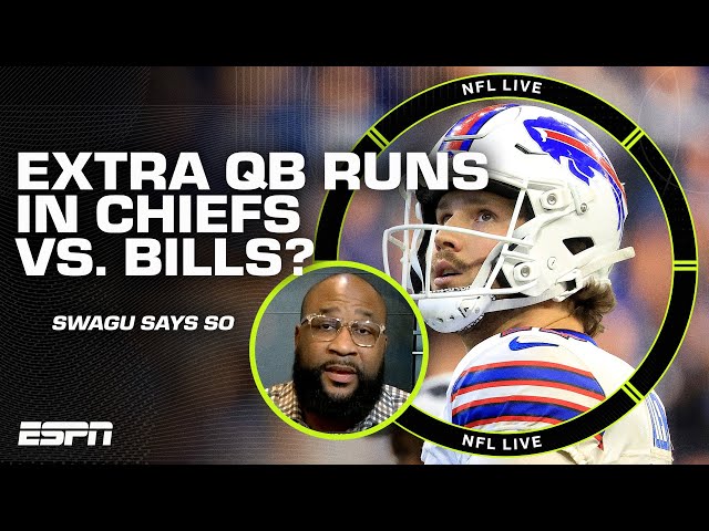 'Expect Josh Allen to RUN' - Marcus Spears previews Chiefs vs. Bills on SNF | NFL Live