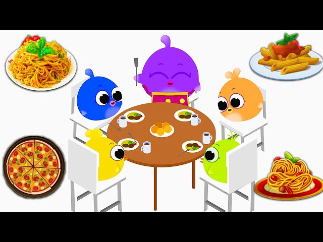 Spaghetti And Fruit Fiesta🍝🍓| Giligilis' Yummy Cooking Songs - Cook And Enjoy Delicious Fruit