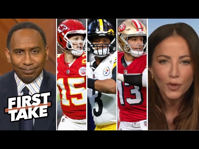 FIRST TAKE | Kay Adams gives the key to win NFL Week 12: Chiefs vs Panthers; Packers vs 49ers; more