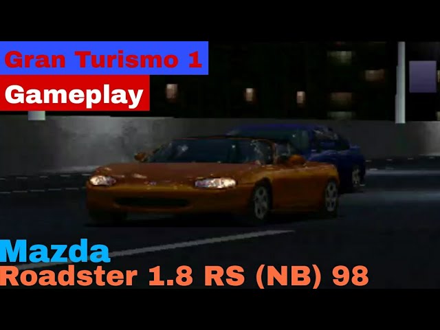 Gran Turismo 1 Gameplay - Mazda Roadster 1.8 RS (NB) 98