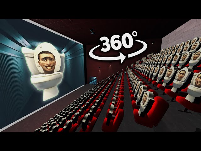 Skibidi Toilet 360° - CINEMA HALL | VR/360° Experience