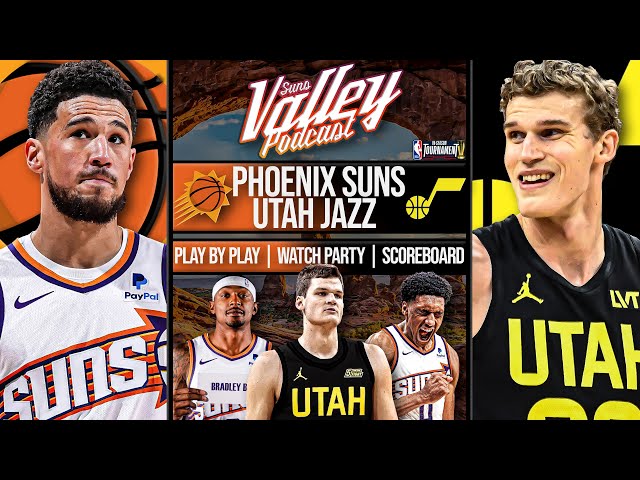 Phoenix Suns vs Utah Jazz | LIVE Reaction | Scoreboard | Play By Play | Postgame Show