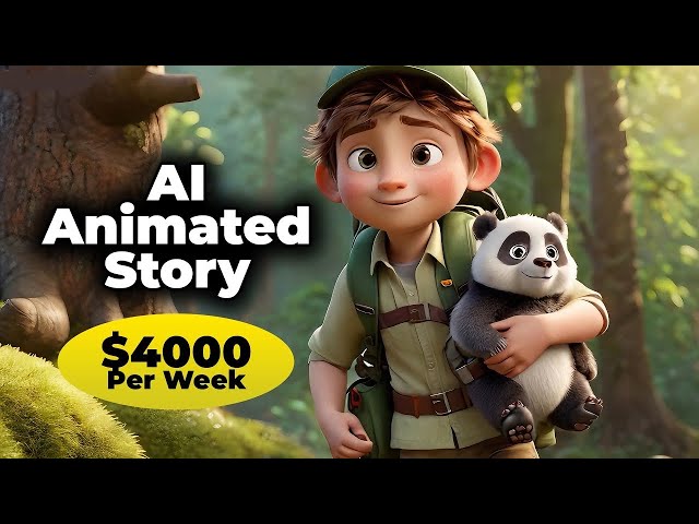 How I Made $4000 creating AI Animated 3D Story Videos for Kids