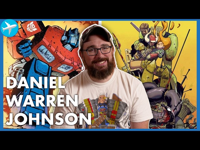 Comics Superstar Daniel Warren Johnson Talks TRANSFORMERS & THE MOON IS FOLLOWING US | Interview