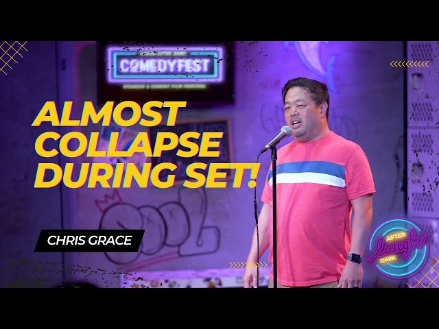 Comedian Almost Collapse During Set! • Chris Grace • Laugh After Dark Stand Up Comedy