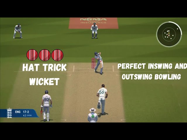 Mitchell Starc Best Hat Trick Bowling in Cricket 24 Gameplay