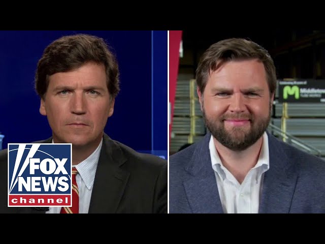 JD Vance makes 'big' announcement on 'Tucker Carlson Tonight'