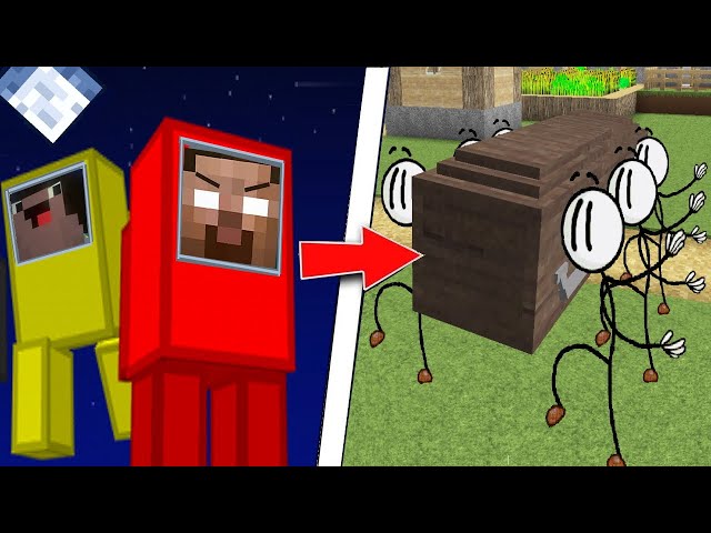 Henry Stickmin Distraction Dance in Minecraft #4 Coffin Meme