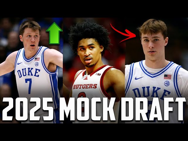 OFFICIAL 2025 NBA Mock Draft: Season Opener Edition