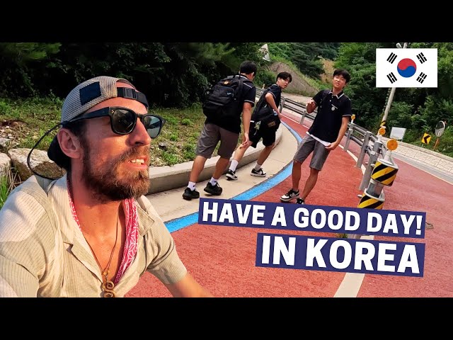 Impressive! Kids In Rural Korea Speak Excellent English! (Bike Touring Korea #10)