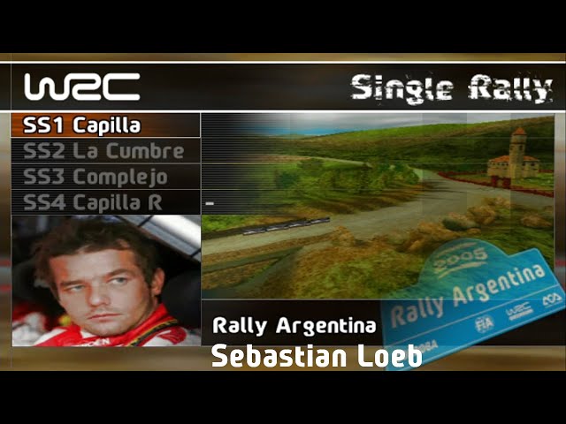 WRC : FIA World Rally Championship (PSP) - Expert Single Rally - Rally Argentina