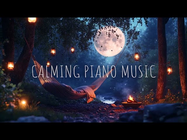 Piano Soothing Music Night Calming Piano Music & Soft Rain for Deep Sleep & Meditation, spa, yoga...