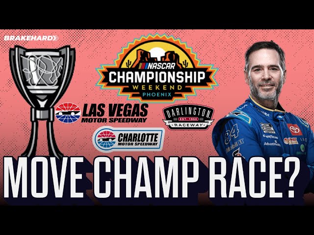 Where Should NASCAR Move The Championship Race? NASCAR Open To Playoff Changes | Jimmie Johnson Back