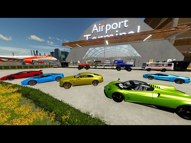 Opening the BEST Airport Ever | Farming Simulator 22