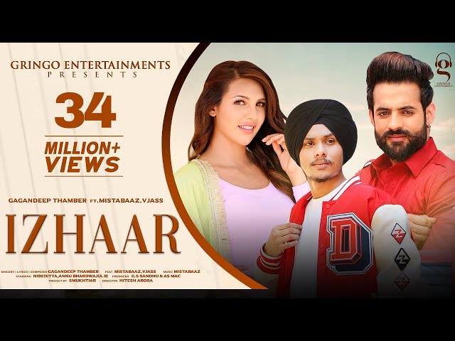 Izhaar | Gagan Deep Thamber | Mistabaaz | Punjabi Songs |  @GringoEntertainmentsofficial