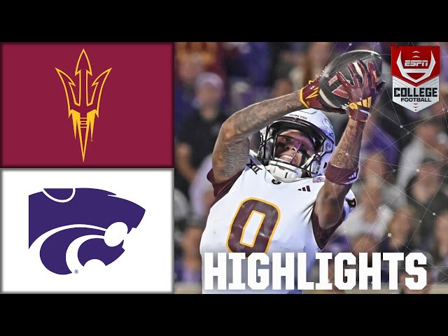 Arizona State Sun Devils vs. Kansas State Wildcats | Full Game Highlights | ESPN College Football