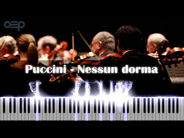 Puccini - Nessun dorma | Classical Music with MIDI Visualizer 4K