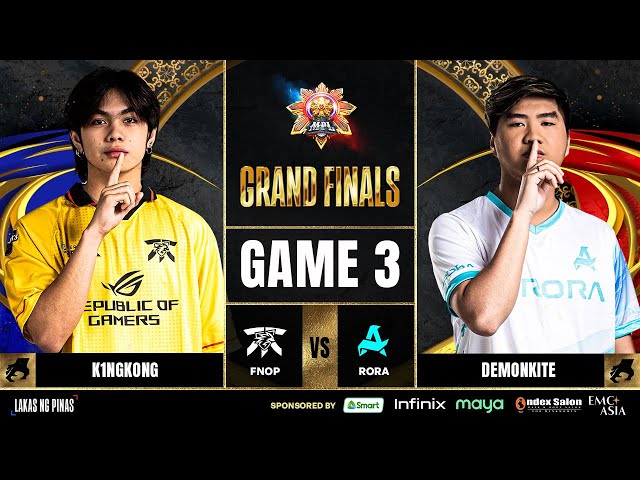 MPL PH S14 - GRAND FINALS - FNOP VS RORA GAME 3