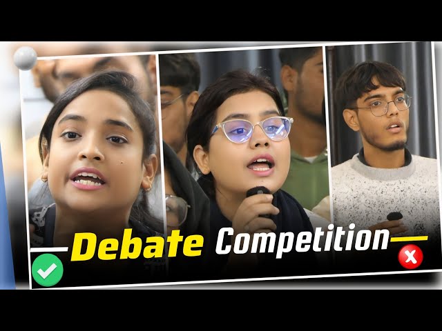 English Debate competition Batch B vs D on Online/offline jobs | Spoken English debate at WellTalk