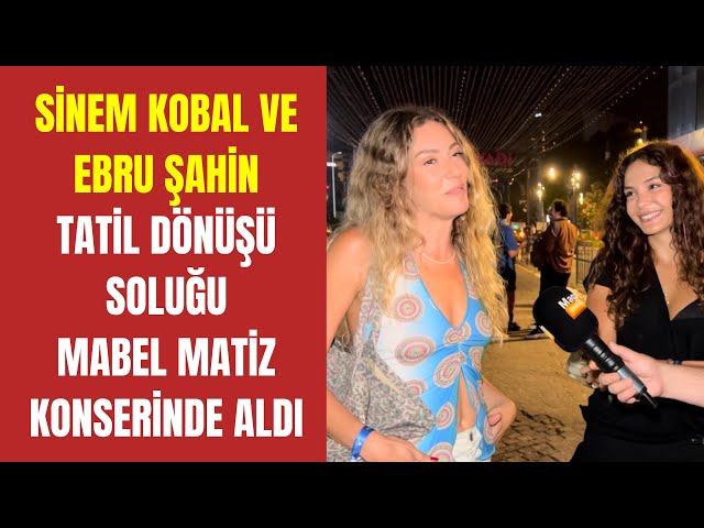 Sinem Kobal ve Ebru Şahin Magazin Burada'ya Konuştu.