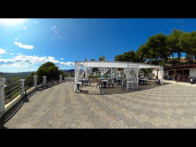 Video 360 of the Terrace Bar at the Santo Stefano Village in Vieste, province of Foggia, in Puglia