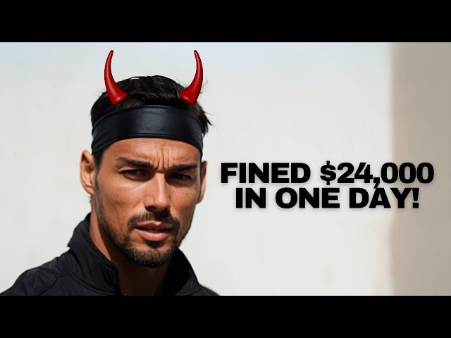 The $24,000 Fine That Almost Ended Fabio Fognini’s Career!