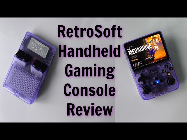 RetroSoft handheld gaming console review! Perfect for Christmas! Retro, playstation, Nintendo..