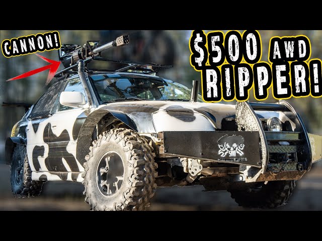 Building a $500 Off Road Subaru Rally Car | Gambler 500