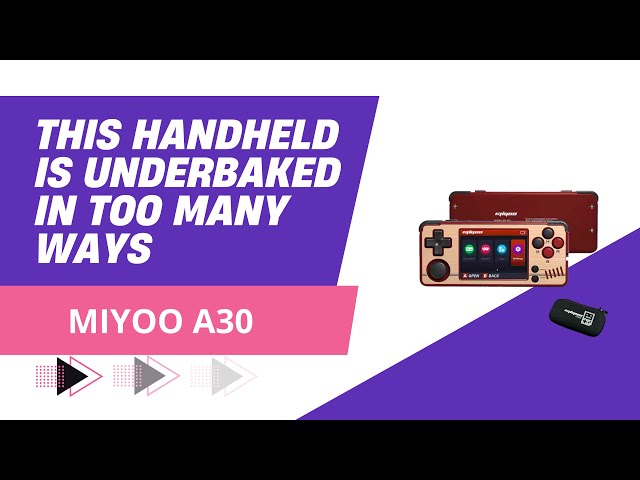 MIYOO A30 Review: What's Happened?