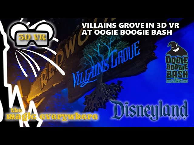 [3D VR] Villains Grove Walkthrough Experience at Oogie Boogie Bash