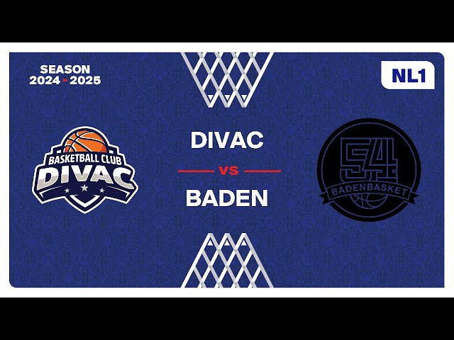 NL1 MEN｜Day 4: DIVAC vs. BADEN