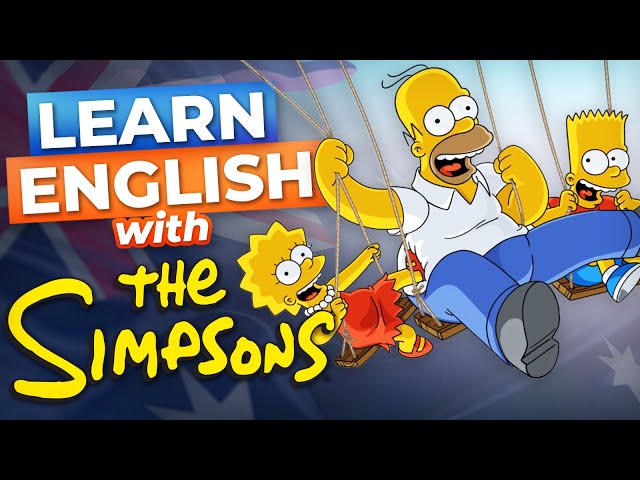 The Simpsons Go To Australia | Learn English with TV Series