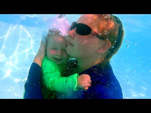 Baby's First Time Under Water