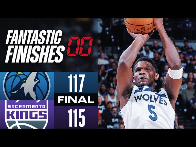 Final 3:34 WILD ENDING Timberwolves vs Kings 👀 | October 24, 2024