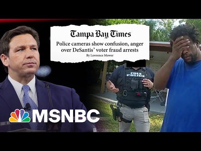 Yamiche Alcindor: Felons Who Are ‘Legal To Vote’ May Be ‘Intimidated’ By FL Election Police Arrests