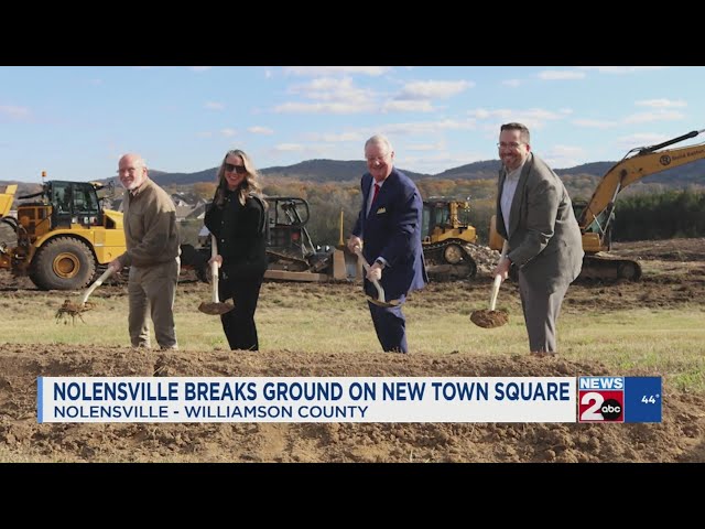 Nolensville breaks ground on new town square